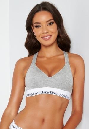 Calvin Klein CK One Bralette Lift. Grey L