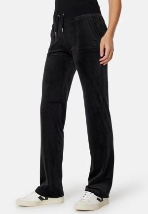 Juicy Couture Del Ray Classic Velour Pant Black S