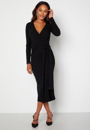 BUBBLEROOM Ines jersey dress Black L