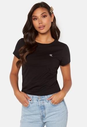 Calvin Klein Jeans CK Embroidery Slim Tee Black S