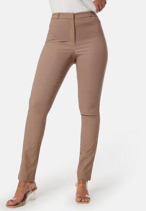 BUBBLEROOM Everly High Waist Stretchy Trousers Nougat 52