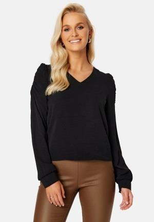 ONLY Mette LS Puffsleeve Top Black XS