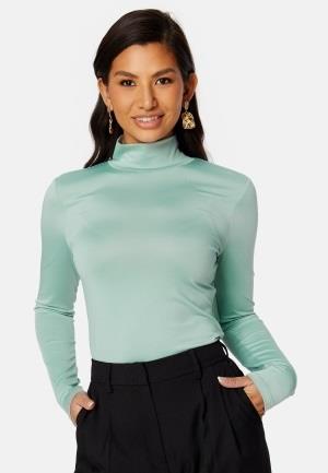 BUBBLEROOM Maxime turtleneck top Dusty green XS