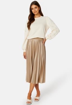 VILA Nitban Skirt Sandshell L