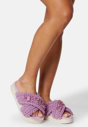 INUIKII Slipper Woven Stones 303 Purple 39