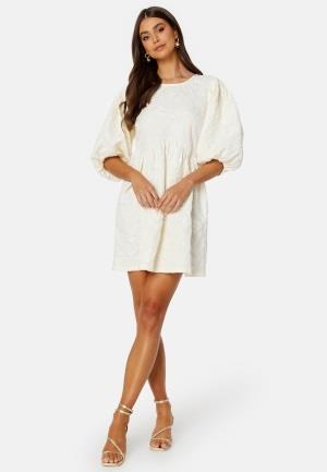 BUBBLEROOM Summer Luxe Puff Mini Dress Light yellow 48