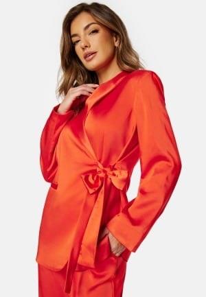 YAS Painterly LS Blazer Fiery Red XS