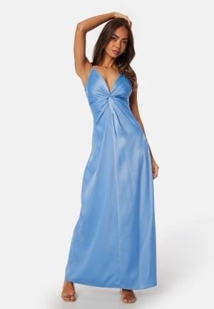 YAS Bree Strap Maxi Twist Dress Ashleigh Blue XL