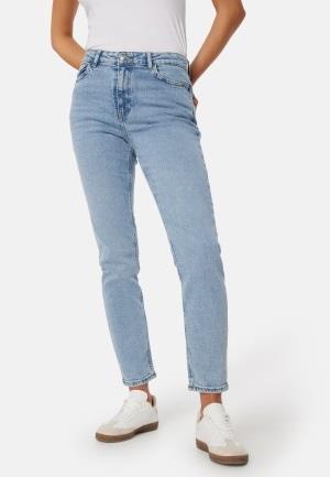 Pieces Pcbella High Waist tap ank jeans Light Blue Denim 30/30