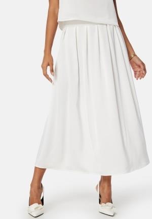 VILA Visalini midi skirt Cloud Dancer 38