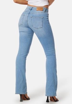 ONLY Onlblush Life Mid Flared Denim Light Blue Denim M/34