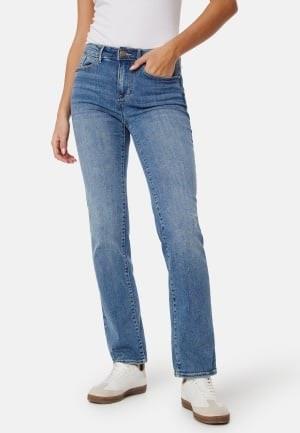 VERO MODA Vmflash mr straight jeans Medium Blue Denim L/32