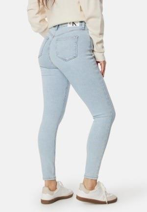 Calvin Klein Jeans High Rise Super Skinny Ankle Light Denim 30