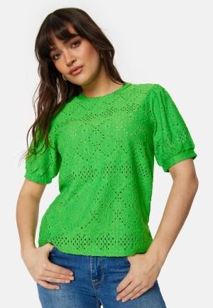 Object Collectors Item Objfeodora S/S Top Green XS