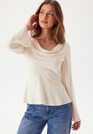 BUBBLEROOM Drapy Blouse Cream 40