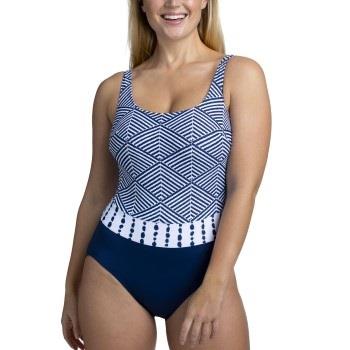 Miss Mary Azur Swimsuit Blå B/C 50 Dame