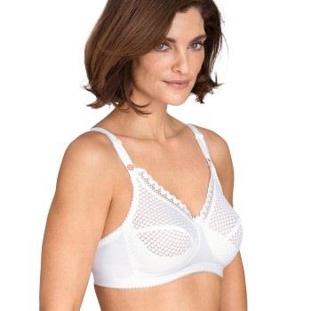 Miss Mary Cotton Dots Soft Bra BH Hvit C 100 Dame