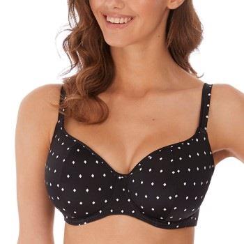 Freya Jewel Cove Sweatheart Padded Bikini Top Svart D 75 Dame