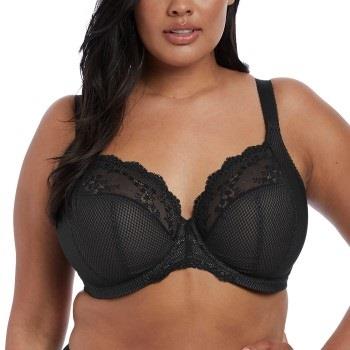 Elomi BH Charley Plunge Stretch Bra Svart F 80 Dame