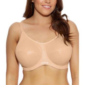 Elomi BH Energise Sports Bra Beige nylon D 90 Dame