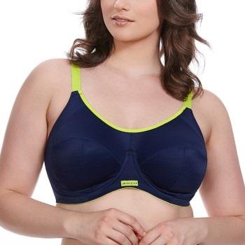 Elomi BH Energise Sports Bra Marine nylon F 90 Dame