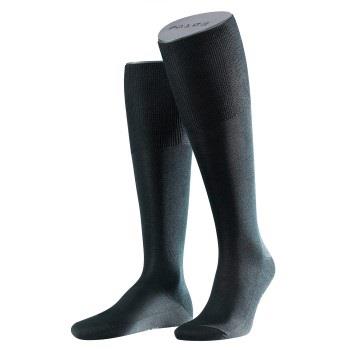 Falke Strømper No. 4 Knee-high Svart silke Str 45/46 Herre