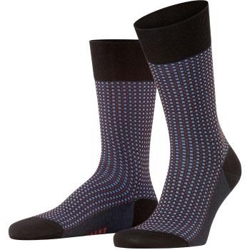 Falke Strømper Uptown Tie Sock Svart Str 43/44 Herre