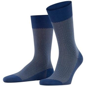 Falke Strømper Uptown Tie Sock Blå Str 47/48 Herre