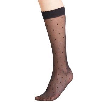 Falke Strømper Women Seasonal Dot Knee High 15 Den Svart polyamid Str ...