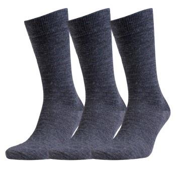 Amanda Christensen Strømper 3P Grade Merino Wool Sock Mørkgrå  Str 39/...