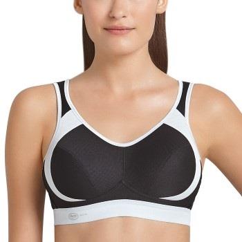 Anita BH Active Extreme Control Sports Bra Svart/Hvit B 95 Dame