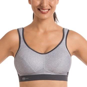 Anita BH Active Extreme Control Sports Bra Lysgrå B 80 Dame