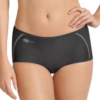 Anita Truser Active Sporty Brief Panty Mørkgrå  42 Dame