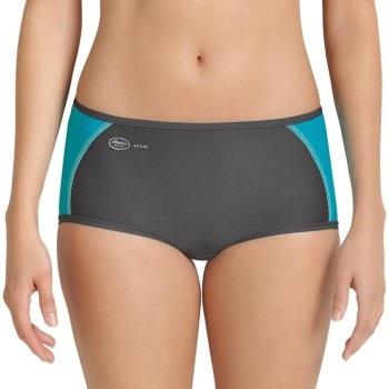 Anita Truser Active Sporty Brief Panty Grå/Turkis 38 Dame