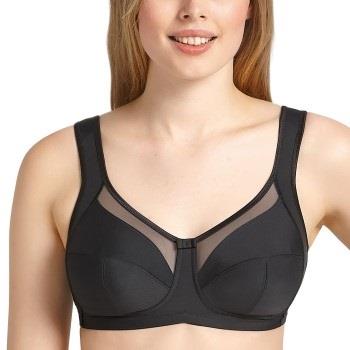 Anita BH Clara Comfort Soft Bra Svart polyamid D 80 Dame