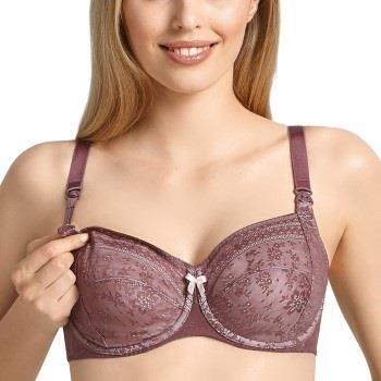 Anita BH Fleur Underwire Nursing Bra Berry/Lilac polyamid I 70 Dame