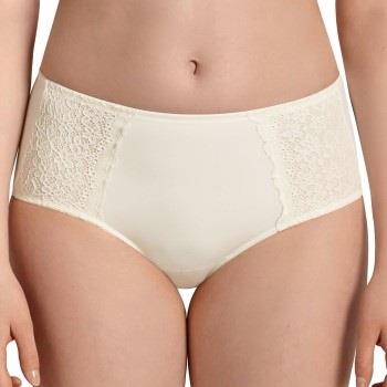 Anita Truser Havanna Highwaist Brief Benhvit nylon 38 Dame