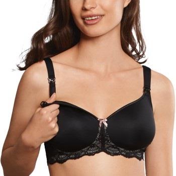 Anita BH Miss Lovely Nursing Bra Svart C 85 Dame