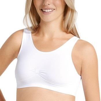 Anita BH Seamless Wireless Pregnancy Bustiers Hvit polyamid Large Dame