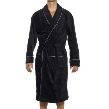 JBS Bath Robe Svart bomull XX-Large Herre