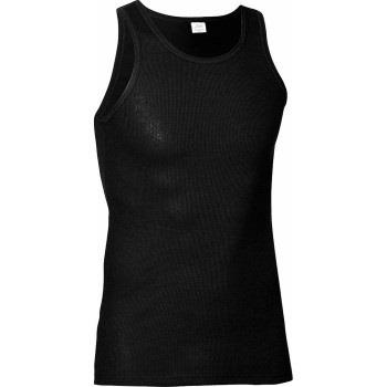 JBS Classic Singlet Svart bomull Medium Herre