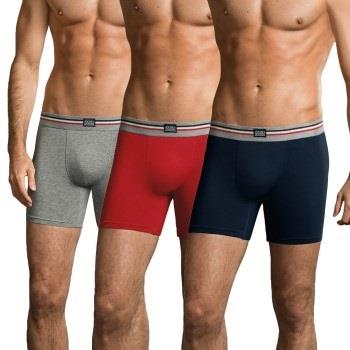 Jockey 3P Cotton Stretch Boxer Trunk Ubestemt Farge bomull Small Herre