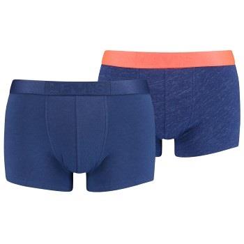 Levis 2P Base Seasonal Cotton Boxers Blå bomull Medium Herre