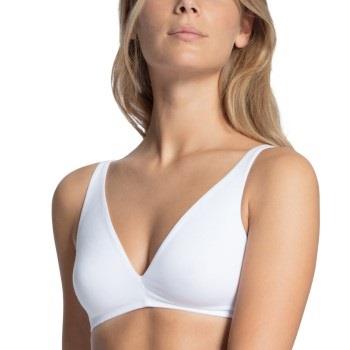 Calida BH Natural Comfort Soft Bra Hvit bomull A 70 Dame