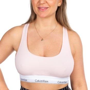 Calvin Klein BH Modern Cotton Bralette Lysrosa Large Dame