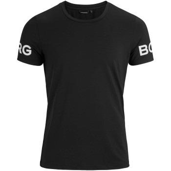 Björn Borg Performance Tee Svart polyester Large Herre