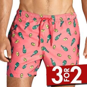 Björn Borg Badebukser Sylvester Swim Shorts Rosa Mønster polyester Med...