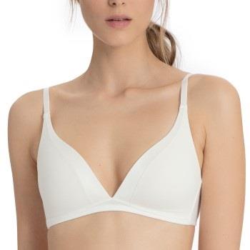 Calida BH Cate Triangle Soft-Bra Hvit bomull A 70 Dame