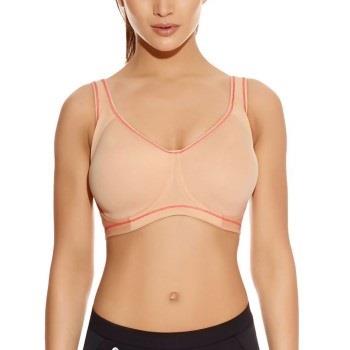 Freya BH Sonic Underwired Moulded Sports Bra Beige E 85 Dame