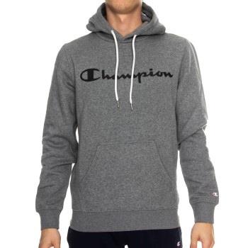 Champion Classics Men Hooded Sweatshirt Grå X-Large Herre